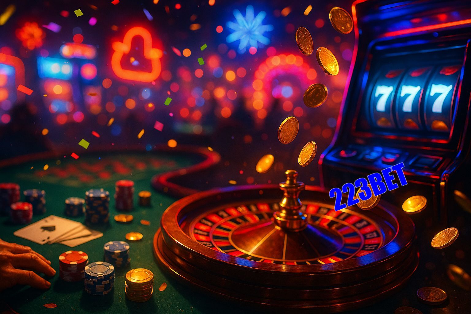 Jogos emocionantes no 223BET